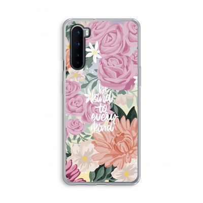 Kindness matters: OnePlus Nord Transparant Hoesje