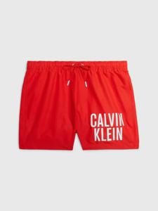Calvin Klein Intense Power Zwembroek met Trekkoord Heren Rood maat M