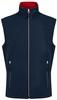 Ragetta RG925 Ascender 2-Layer Softshell Bodywarmer - Navy/Classic Red - M Ragetta RG925 Ascender 2-Layer Softshell Bodywarmer - Navy/Classic Red - M