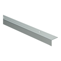 Hoeklijnprofiel schroef 20 mm zilver - 300 cm Hoeklijnprofiel schroef 20 mm zilver - 300 cm