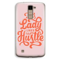 Hustle Lady: LG K10 (2016) Transparant Hoesje