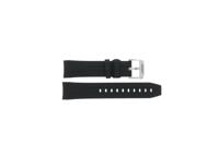 Horlogeband Tissot T1206071744100A / T603046865 Rubber Zwart 22mm