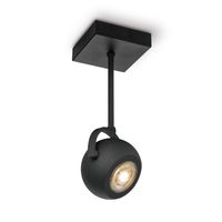 Light depot - LED opbouwspot Nop - 9,5 cm - zwart - Outlet