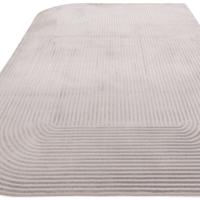 Easy Living - Vloerkleed Kuza Shape Silver/Grey - Easy Living - Vloerkleed Kuza Shape Silver/Grey -