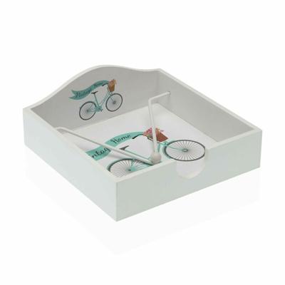 Servethouder Versa Bicicleta Multicolour Plastic