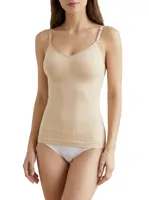 J&C correctie hemd smal bandje 6409 - Shapewear hemd - Corrigerend singlet - L - Huidskleur- Corrigerend ondergoed - L- Corrigerend ondergoed - L-