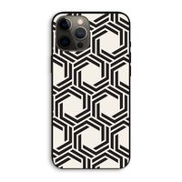 Geometrisch patroon: iPhone 12 Pro Max Biologisch afbreekbaar hoesje