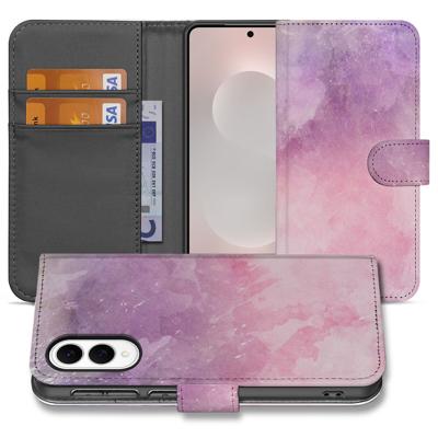 Hoesje Samsung Galaxy S25 Edge Pink Purple Paint Hoesje Samsung Galaxy S25 Edge Pink Purple Paint