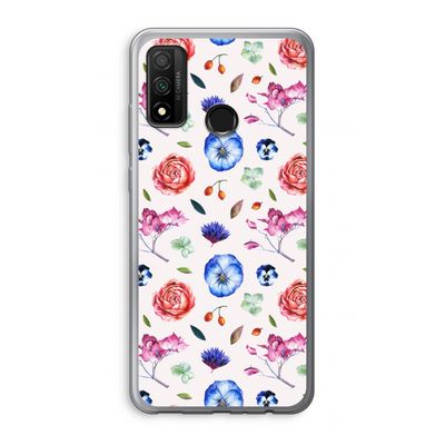 Bloemetjes: Huawei P Smart (2020) Transparant Hoesje