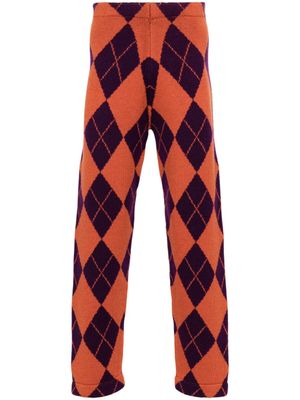Liberal Youth Ministry pantalon en laine à coupe droite - Orange