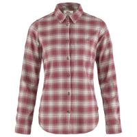 Fjällräven Damesblouse Övik Flannel Shirt W, violet, Maat: S