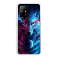 Where Light And Dark Meet: Oppo A95 5G Transparant Hoesje