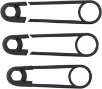 Hebie chainglider nexus 5 - fietskettingbeschermer voor 27 of 30 tands tandwiel - e-bike accessoire - zwart