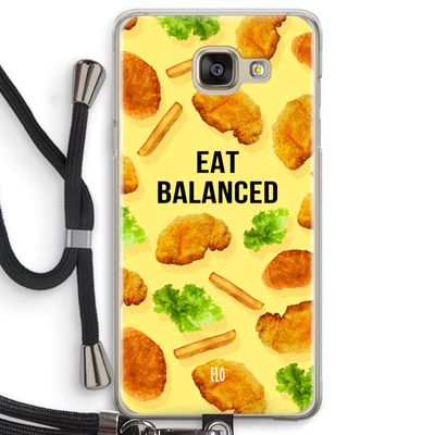 Eat Balanced: Samsung Galaxy A5 (2016) Transparant Hoesje met koord