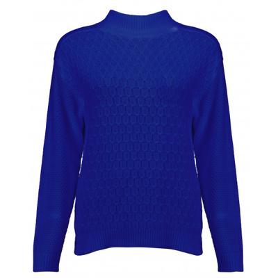 Bloomings - Blauw | Dames | Trui | Blauw | 3XL | regular | Kamst mode