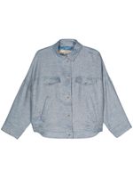 Herno veste à logo gravé - Bleu