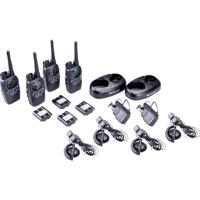 Midland Midland G7 Pro 4x set, PMR446 2x charger, 4x MA24-L headset C1090.19 PMR-portofoon Set van 4 stuks