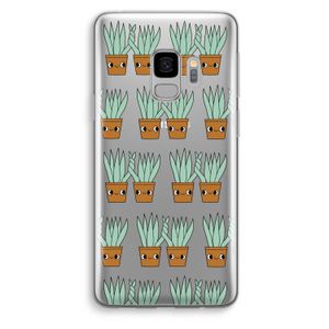 Sansevieria: Samsung Galaxy S9 Transparant Hoesje