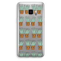 Sansevieria: Samsung Galaxy S9 Transparant Hoesje
