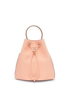 Burberry sac seau en cuir à plaque logo TB - Rose