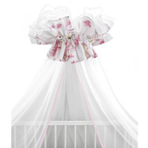 Babybam Hemeltje Tule Ballerina Wit - Roze