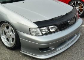 Motorkapsteenslaghoes Nissan Primera 2000-2002 zwart PB901256