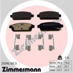 Remblokkenset, schijfrem 250961653