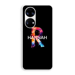 Abstract Spectrum: Huawei P50 Transparant Hoesje