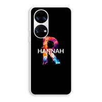 Abstract Spectrum: Huawei P50 Transparant Hoesje