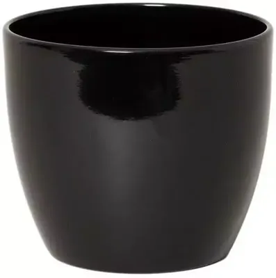 Floran bloempot boule 28x25 cm zwart