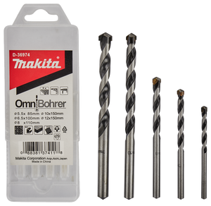 Makita Accessoires Multiborenset 5-delig - D-36974 D-36974