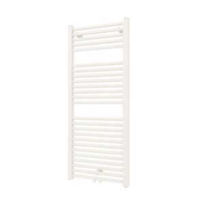 Designradiator Plieger Palmyra 580 Watt Midden- of Zijaansluiting 117,5x50 cm Mat Wit