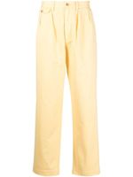 Polo Ralph Lauren pantalon chino Whitman plissé - Jaune