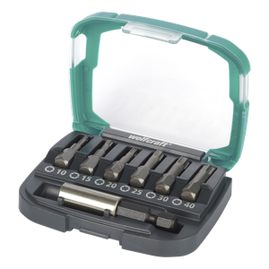 Wolfcraft Bit-box FIX-GRIP | TORX® | T10-40 | 7-delig | 1 set - 2965000