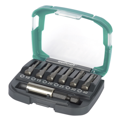 Wolfcraft Bit-box FIX-GRIP | TORX® | T10-40 | 7-delig | 1 set - 2965000