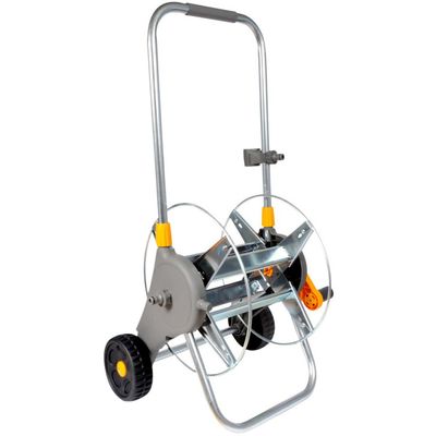 Hozelock 2437 Voorgemonteerde Metalen slangenwagen 60 m
