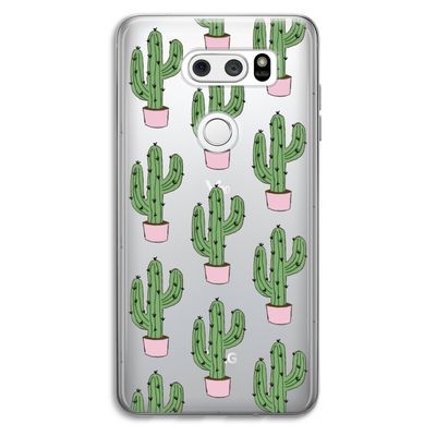 Cactus Lover: LG V30 Transparant Hoesje