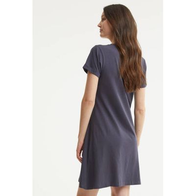 Dreamcovers nachthemd met printopdruk blauw Dreamcovers nachthemd met printopdruk blauw