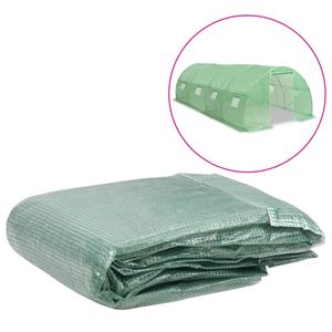 VidaXL Kashoes vervangend (18 m²) 300x600x200 cm groen
