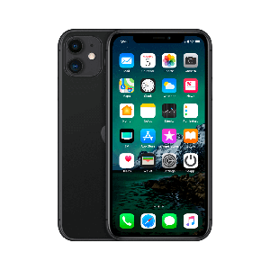 Refurbished iPhone 11 256 GB Zwart Gebruikt