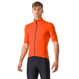 Castelli Perfetto RoS 2 Wind korte mouw fietsshirt brilliant orange heren XL