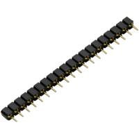 TRU COMPONENTS Female header (precisie) Aantal rijen: 1 Aantal polen per rij: 2 TC-2506403 1 stuk(s) - thumbnail