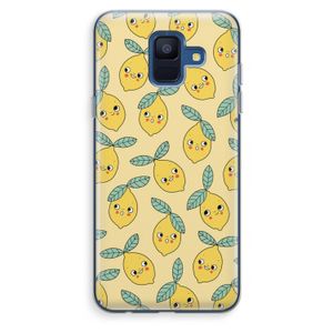 Citroenen: Samsung Galaxy A6 (2018) Transparant Hoesje