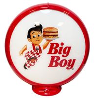 Big Boy Logo Benzinepompbol - PVC Lenzen - thumbnail