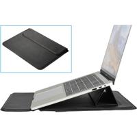 Renkforce Laptophoes Geschikt voor max. (laptop): 35,8 cm (14,1) Zwart Geïntegreerde laptopstandaard