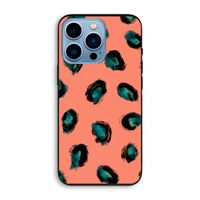 Pink Cheetah: iPhone 13 Pro Biologisch afbreekbaar hoesje