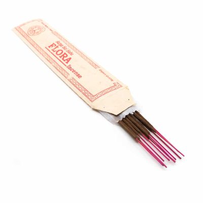 Wierook Tibetaans Stokjes - Flora (10 stuks)