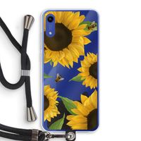 Sunflower and bees: Honor Play 8A Transparant Hoesje met koord