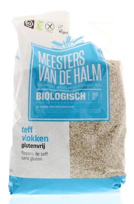 De Halm Teffvlokken bio (400 gr)