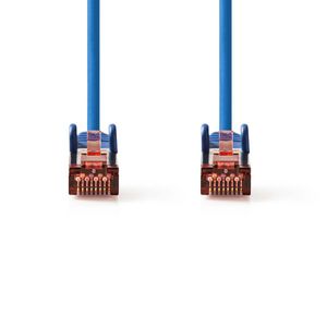 CAT6 S/FTP-Netwerkkabel | RJ45 Male - RJ45 Male | 3,0 m | Blauw